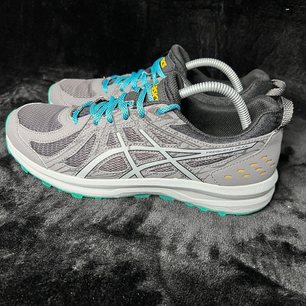 Asics Frequent Trail 1012A022-020 Womens US 10 Running Shoes Stone Gray Sneakers
